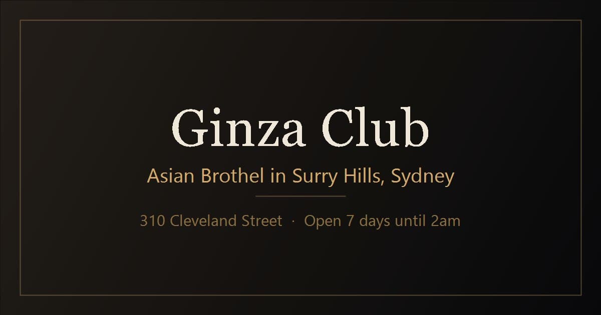 About Ginza Club